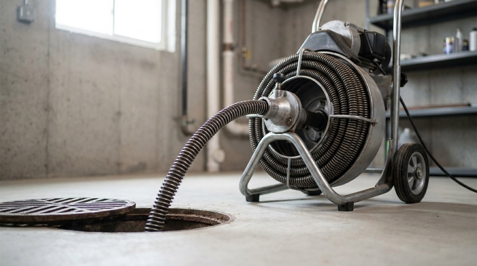Drain cleaning equipment