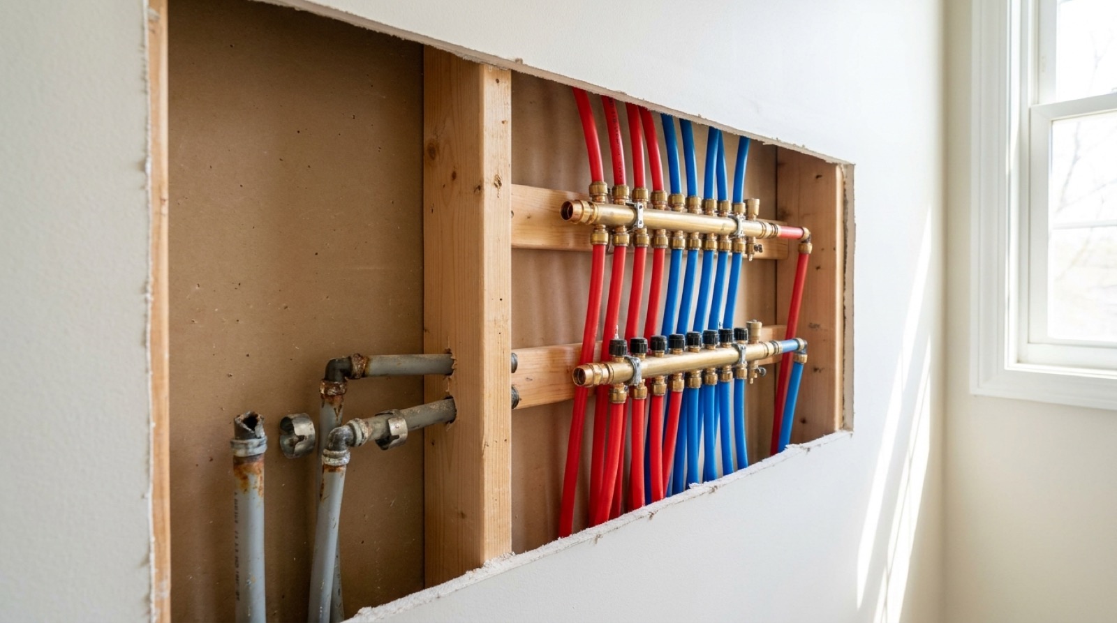 New PEX repipe replacing Poly-B